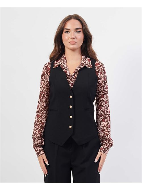 Gilet femme Yes Zee en viscose mélangée YES ZEE | G103-K9000801